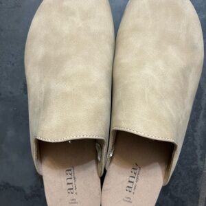 Ana Tan Slip-On Clogs